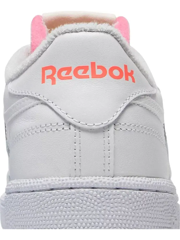 Кроссовки wmns club c 85 'white orange flare' Reebok — изображение 7 из 8, белый