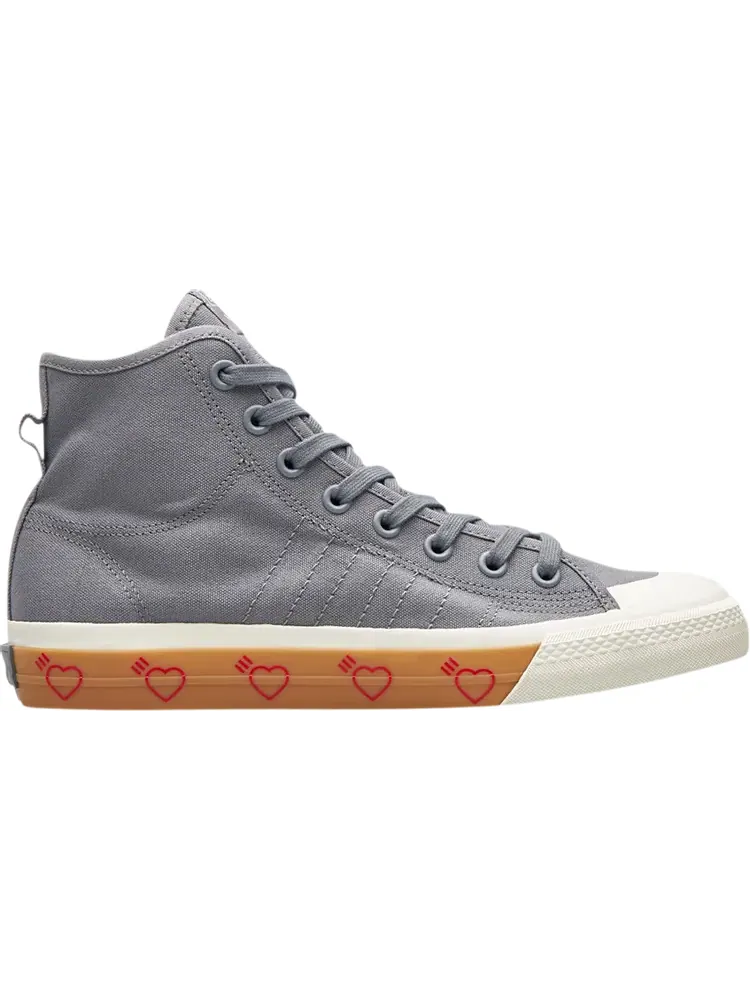 Кроссовки Adidas Human Made x Nizza High 'Grey' — изображение 1 из 1, серый