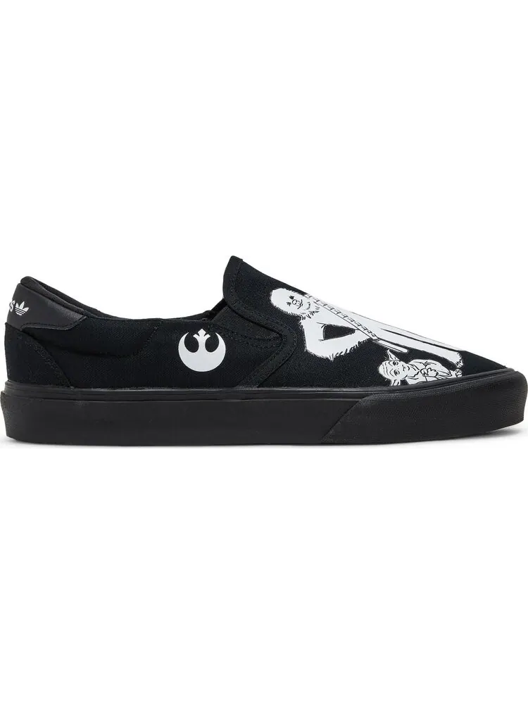 Кроссовки Adidas Star Wars x Court Rallye Slip 'Rebels and the First Order' — изображение 1 из 8, черный