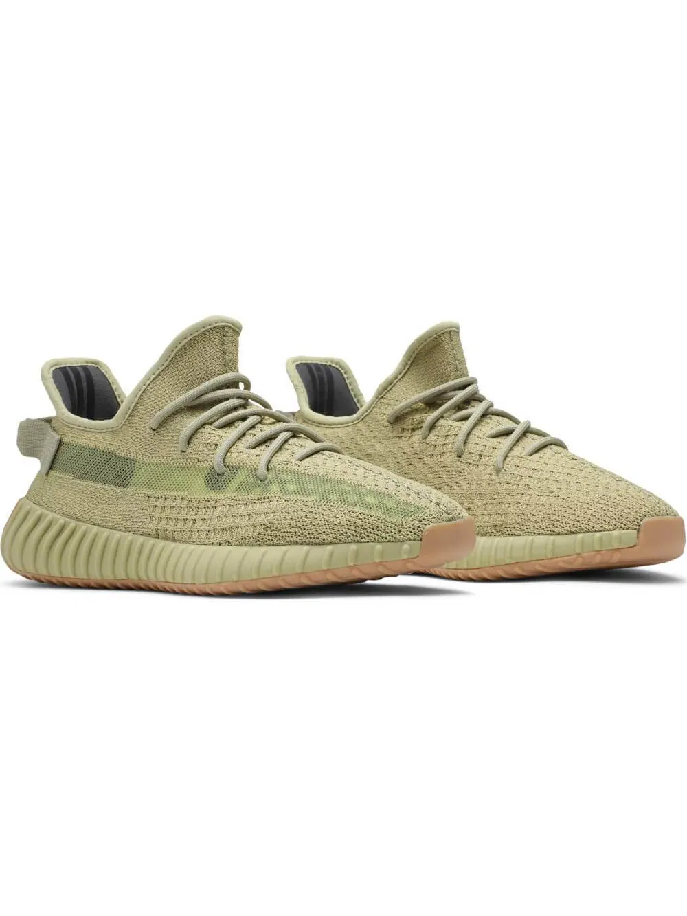 Кроссовки Yeezy Boost 350 V2 Sulfur — изображение 4 из 7, желтый