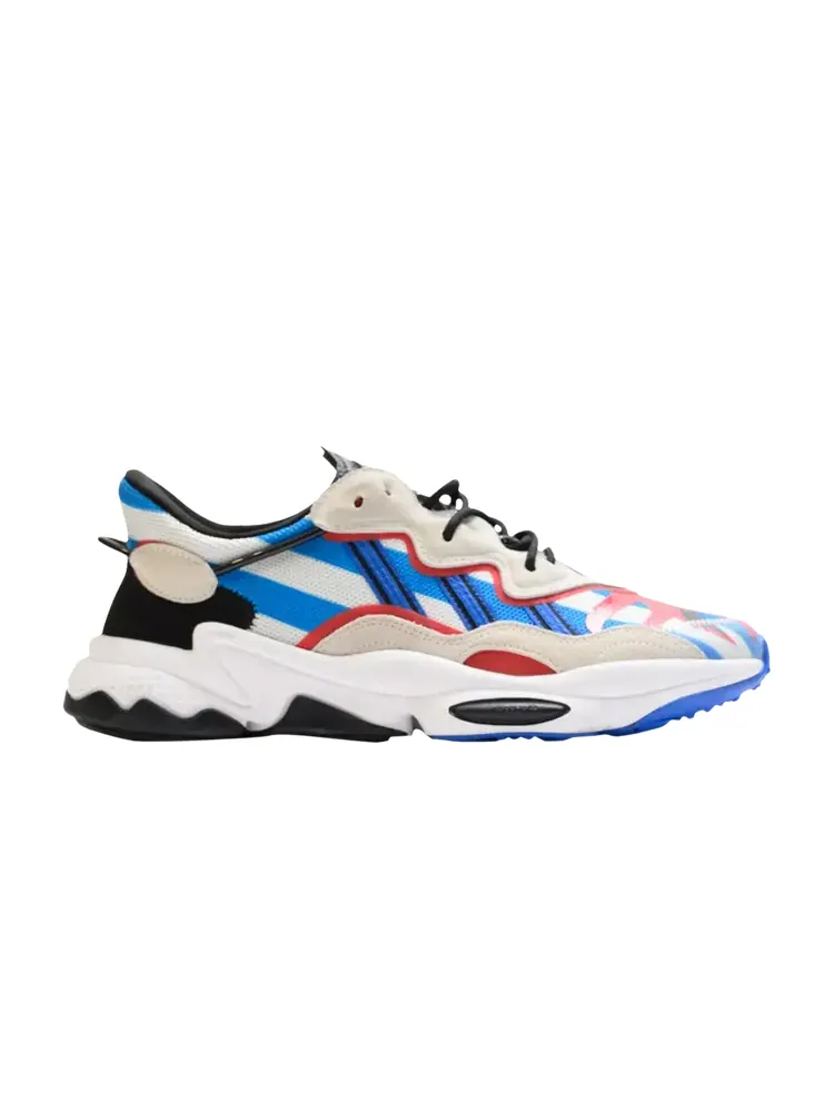 Кроссовки Adidas BAIT x Street Fighter x Ozweego — изображение 1 из 1, белый