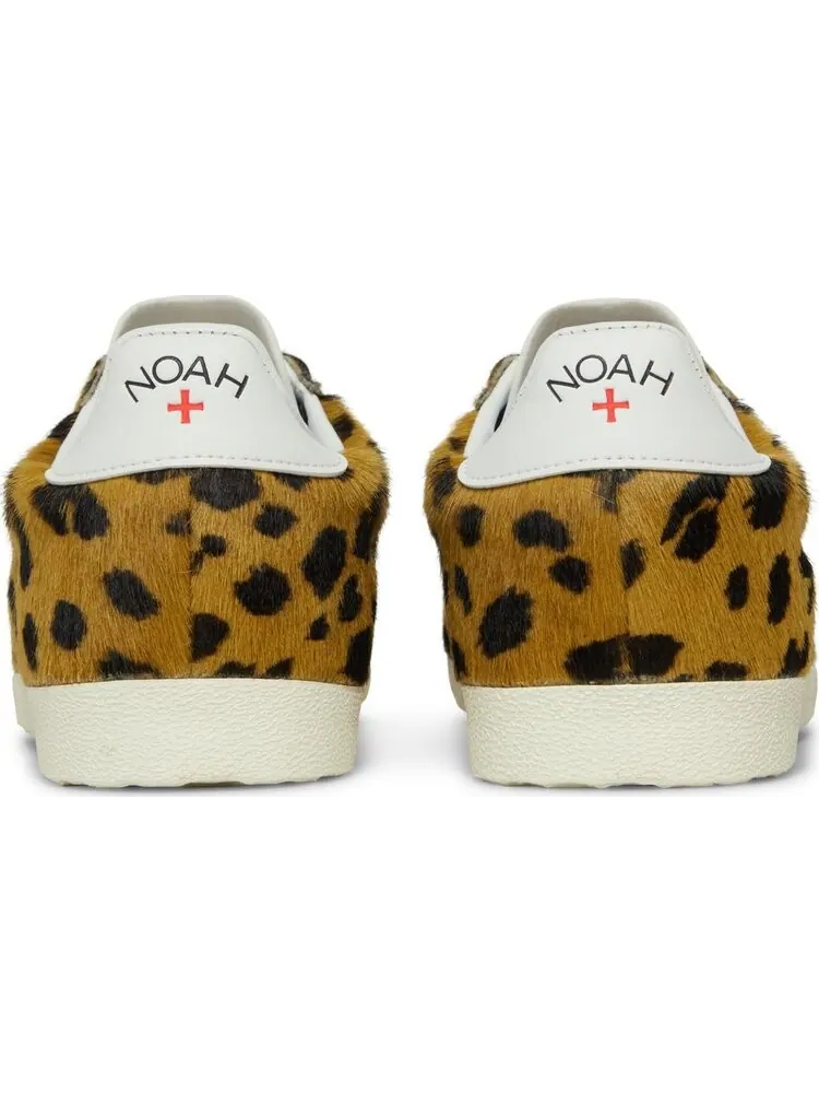Кроссовки Adidas Noah x Gazelle 'Cheetah Print' — изображение 6 из 8, желтый