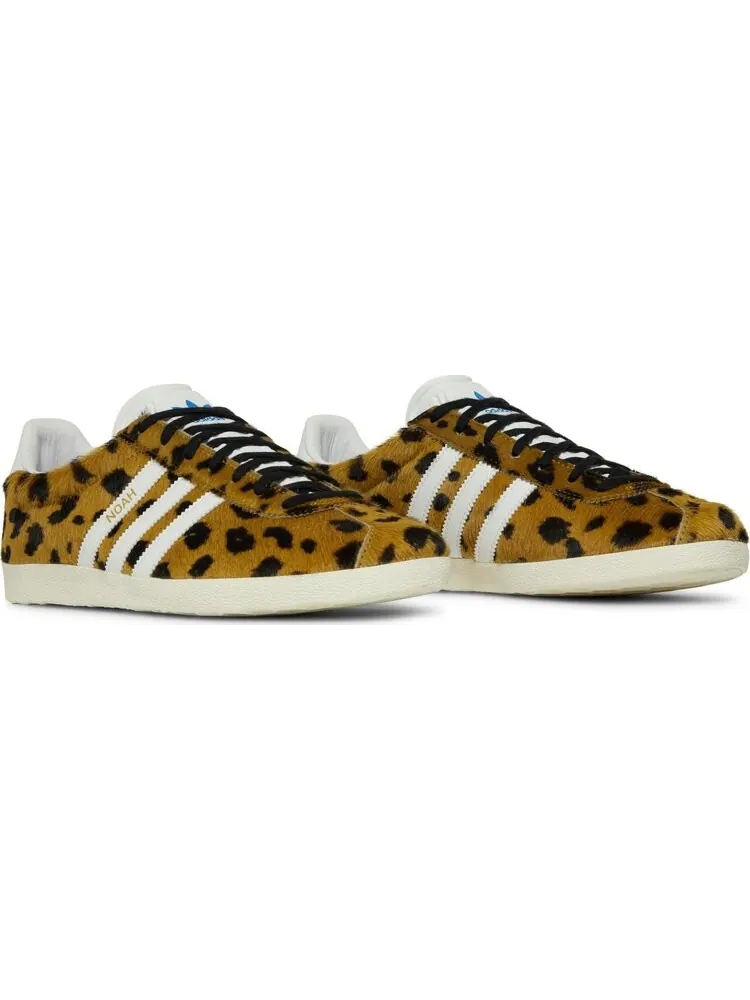 Кроссовки Adidas Noah x Gazelle 'Cheetah Print' — изображение 8 из 8, желтый