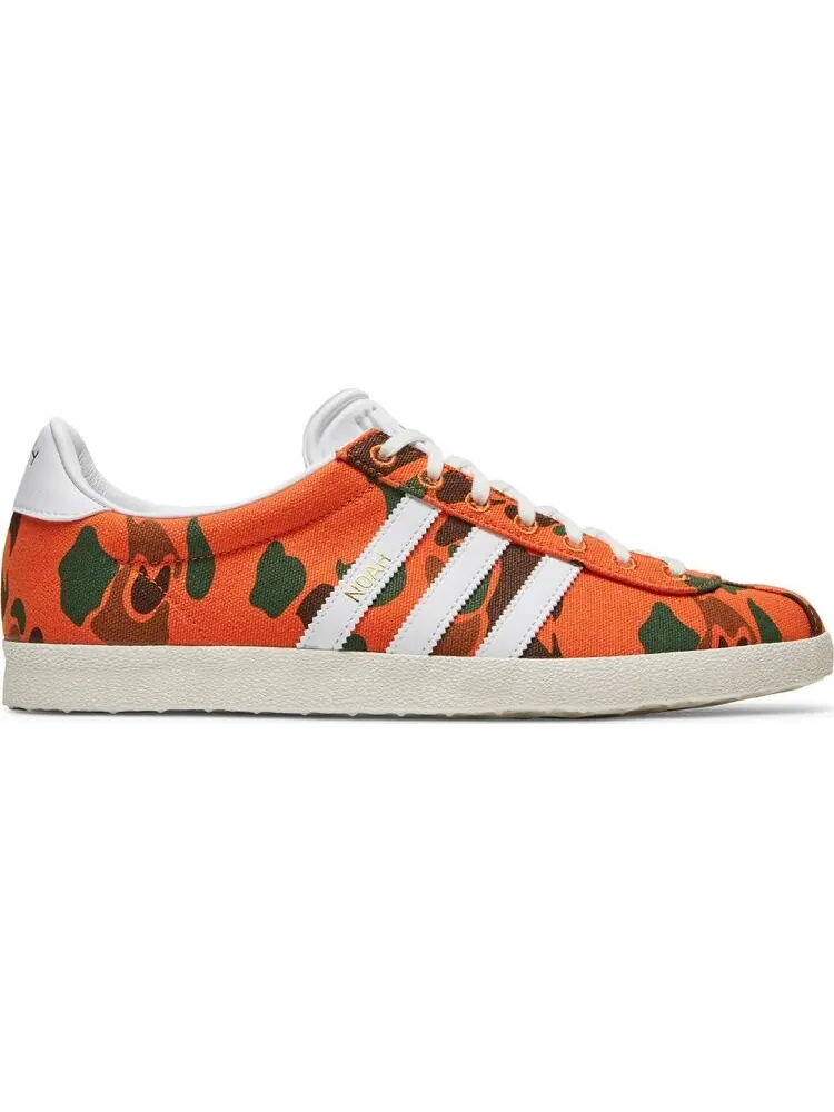 Кроссовки Adidas Noah x Gazelle OG 'Orange Camo' — изображение 1 из 8, оранжевый