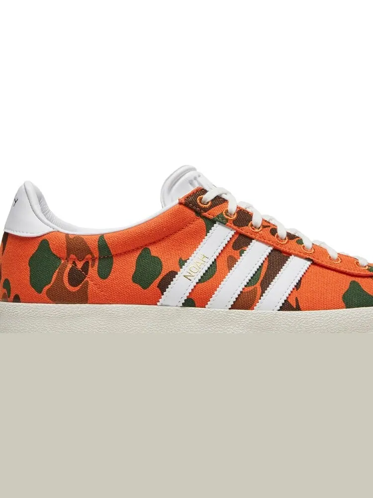 Кроссовки Adidas Noah x Gazelle OG 'Orange Camo' — изображение 2 из 8, оранжевый