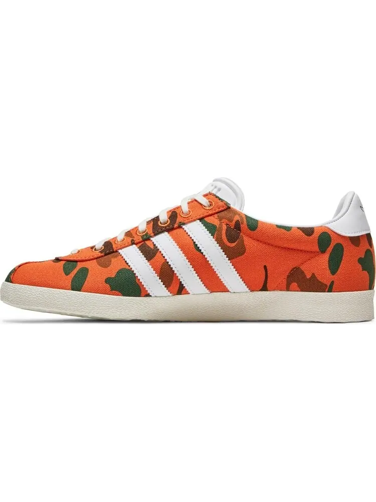 Кроссовки Adidas Noah x Gazelle OG 'Orange Camo' — изображение 3 из 8, оранжевый