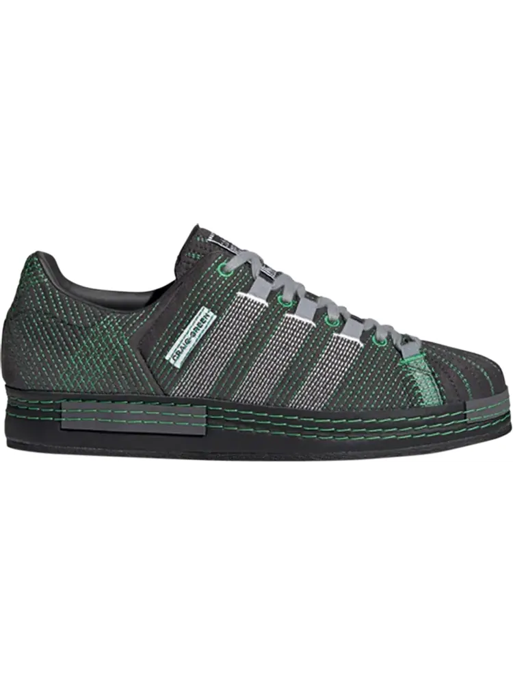 Кроссовки Adidas Craig Green x Superstar 'Utility Black Green' — изображение 1 из 1, черный