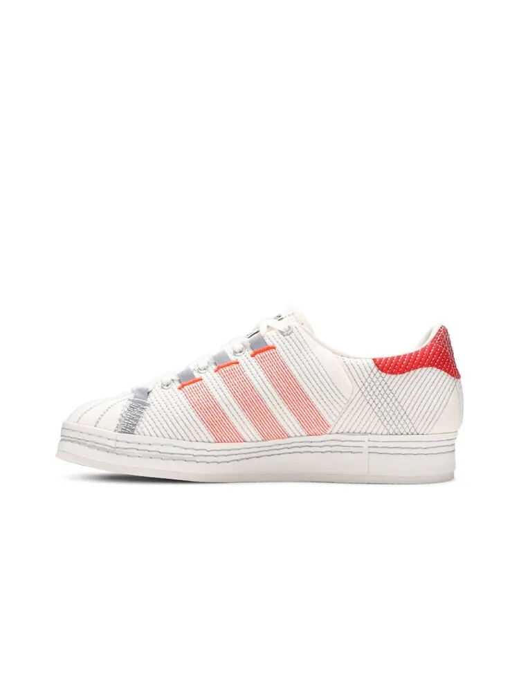 Кроссовки Adidas Craig Green x Superstar — изображение 3 из 4, белый/розовый/красный