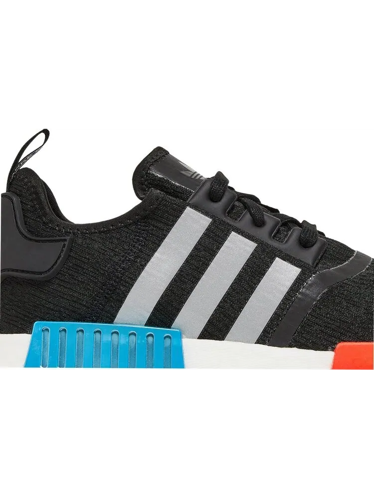 Мужские кроссовки Adidas NMD R1 — изображение 2 из 8, черный/серый/красный