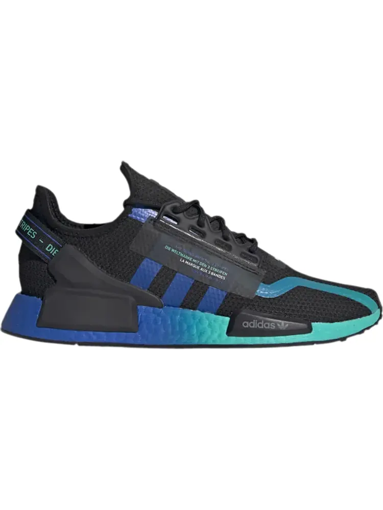 Кроссовки Adidas NMD_R1 V2 'Aqua' — изображение 1 из 1, черный