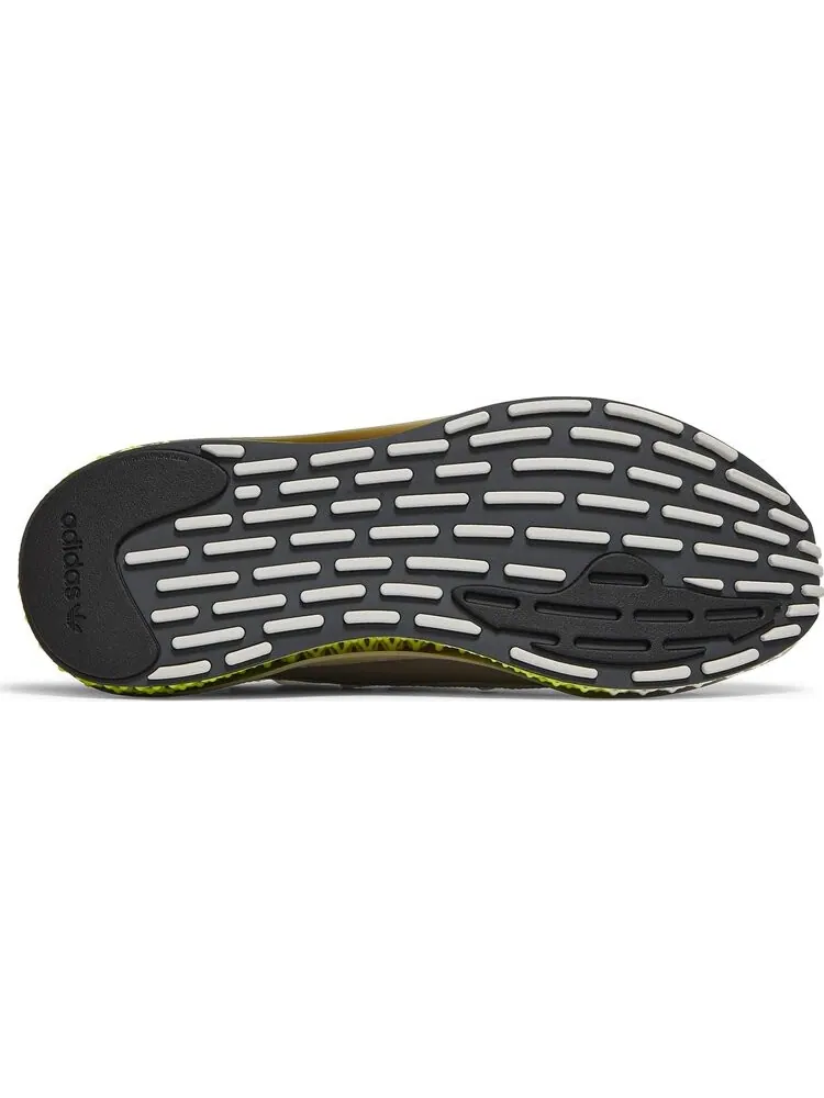 Кроссовки Adidas 4D Fusio 'Grey Solar Yellow' — изображение 4 из 8, серый