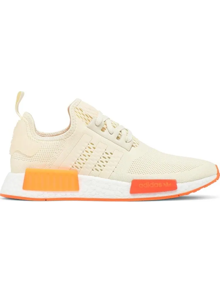 Кроссовки Adidas NMD_R1 'Cream White Screaming Orange' — изображение 1 из 8, бежевый