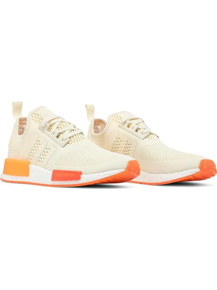 Кроссовки Adidas NMD_R1 'Cream White Screaming Orange' — изображение 8 из 8, бежевый
