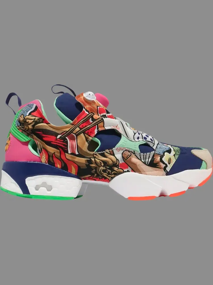 Кроссовки deal x nsd instapump fury og 'shu du' Reebok — изображение 1 из 1, мульти