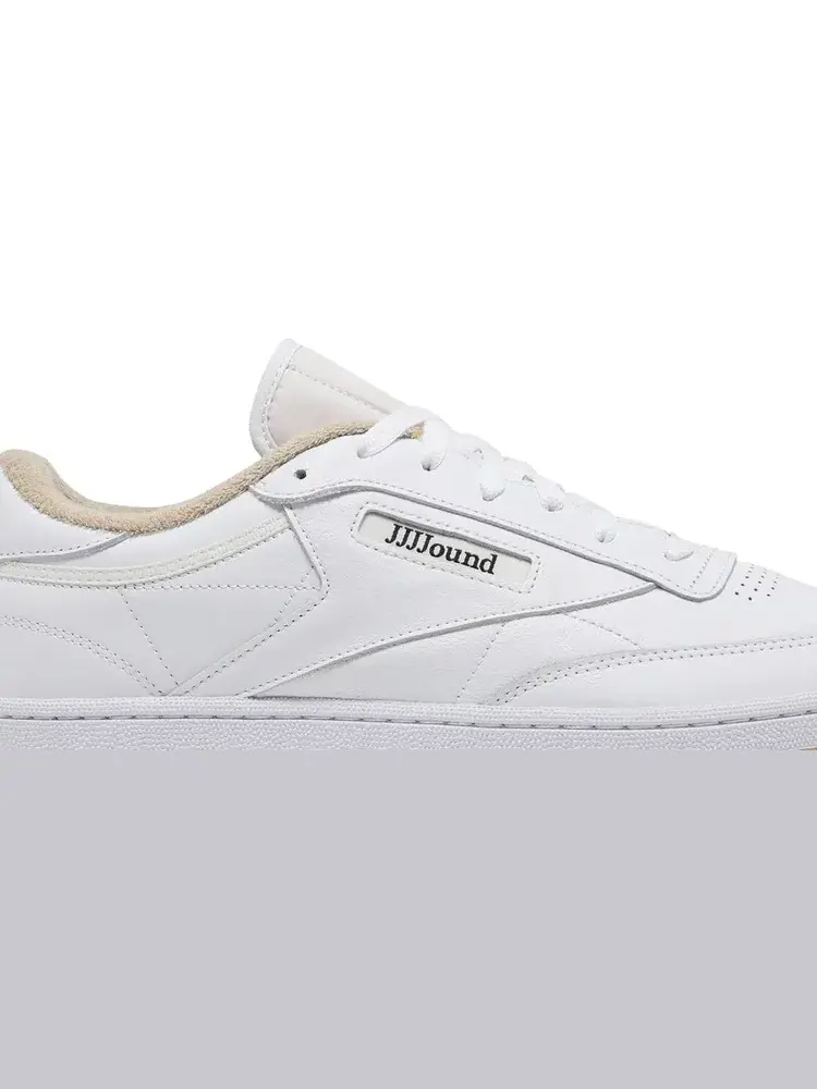 Кроссовки jjjjound x club c 85 'white gum' Reebok — изображение 2 из 8, белый