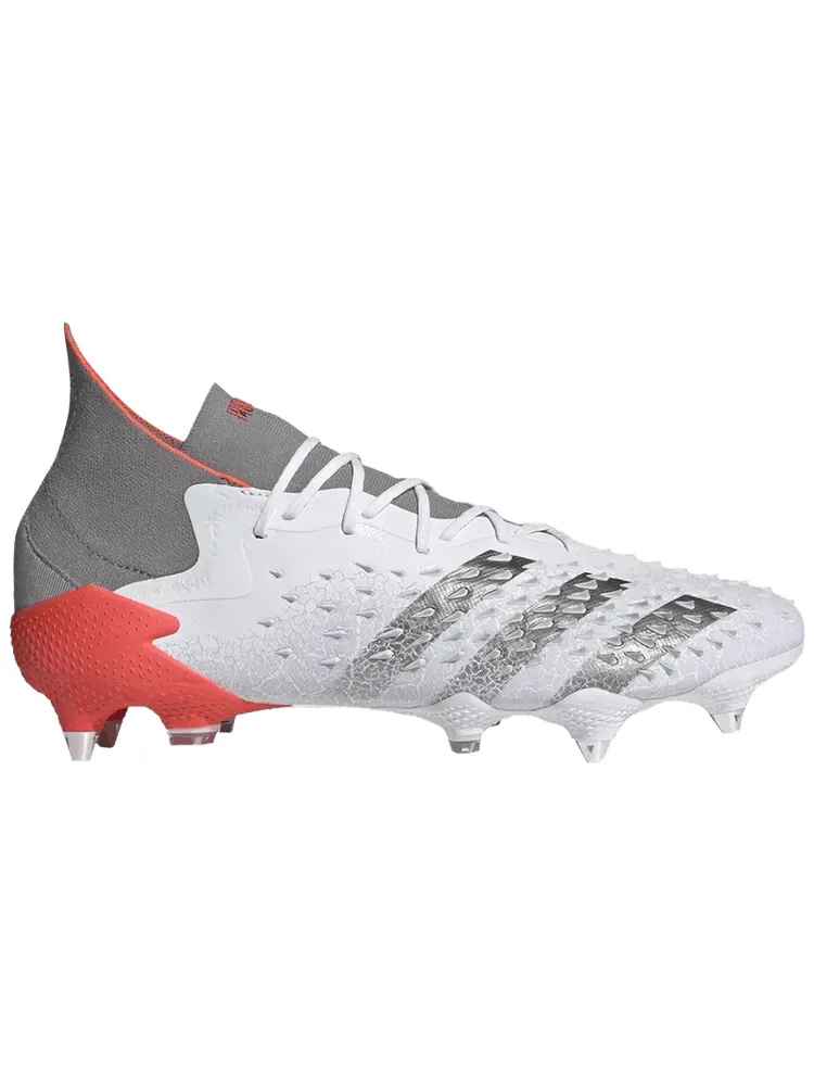 Кроссовки adidas Predator Freak.1 SG 'Demonskin - White Solar Red' — изображение 1 из 1, белый