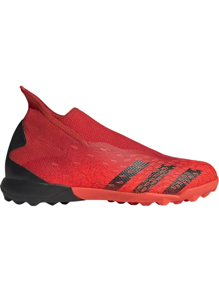 Кроссовки Adidas Predator Freak.3 Laceless TF 'Demonscale - Solar Red' — изображение 1 из 1, красный