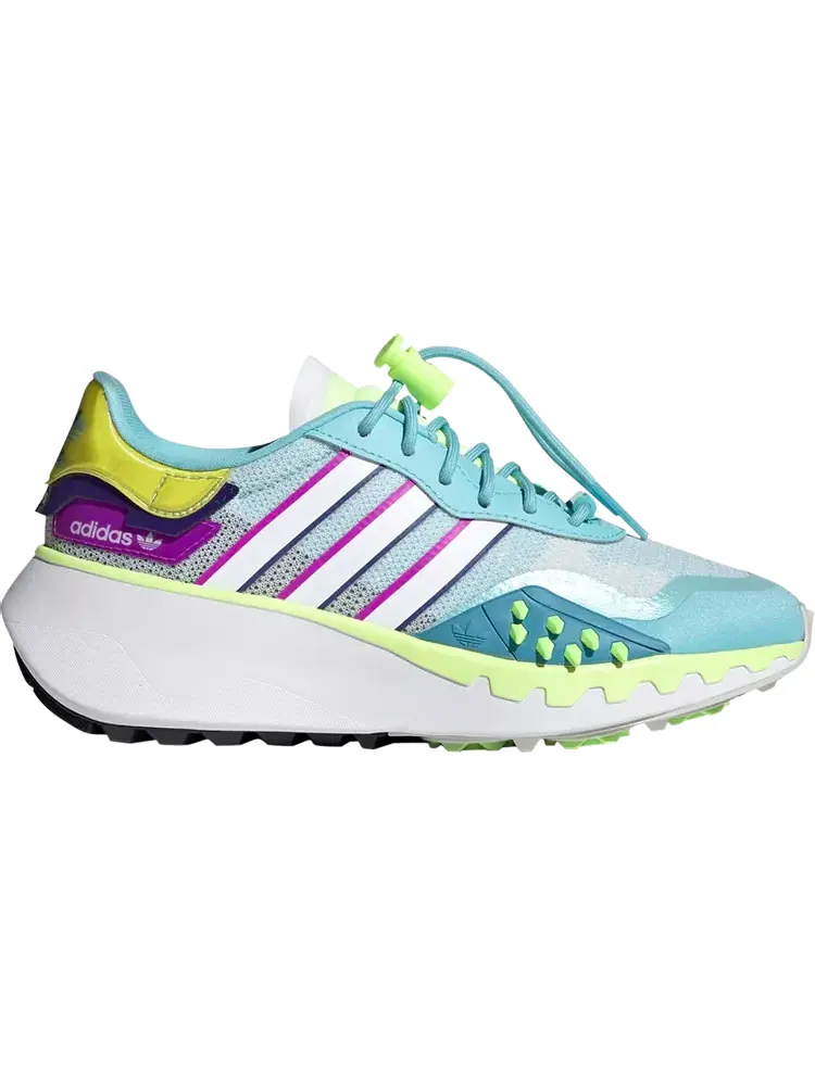Кроссовки Adidas Wmns Choigo 'Hazy Sky Hi-Res Yellow' — изображение 1 из 1, синий