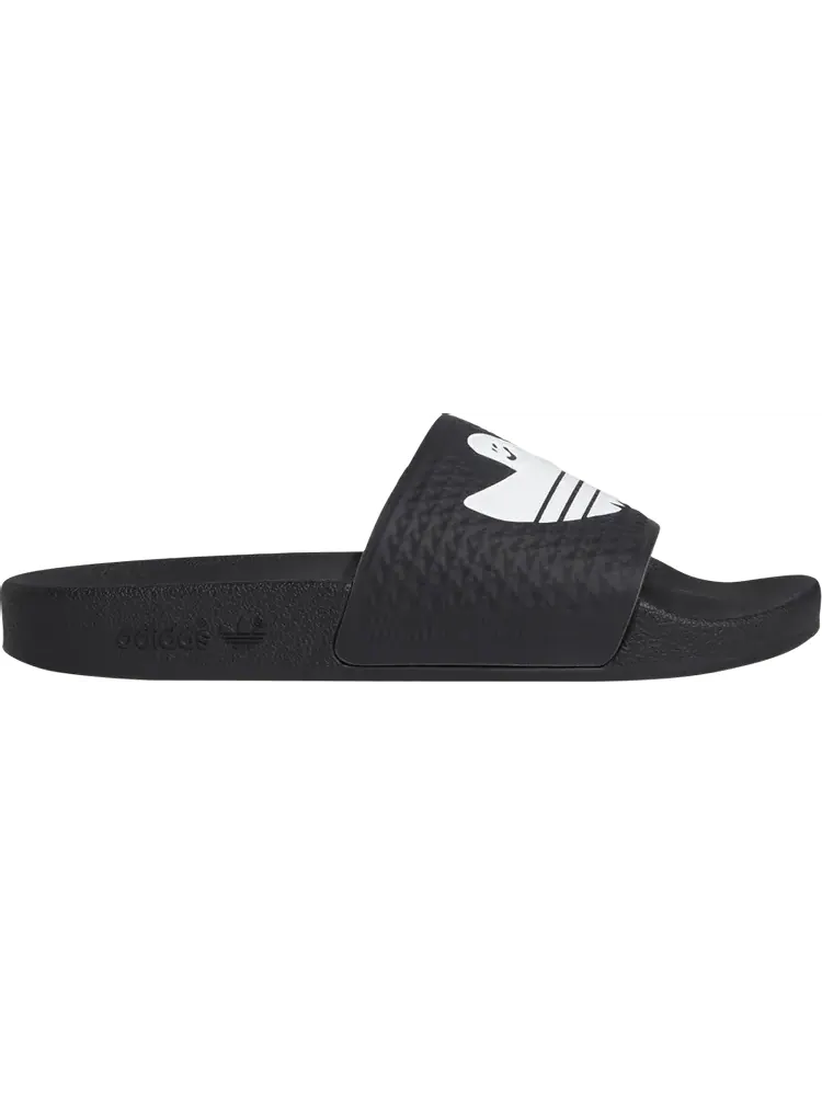 Сандалии Adidas Shmoofoil Slides 'Black White' — изображение 1 из 1, черный