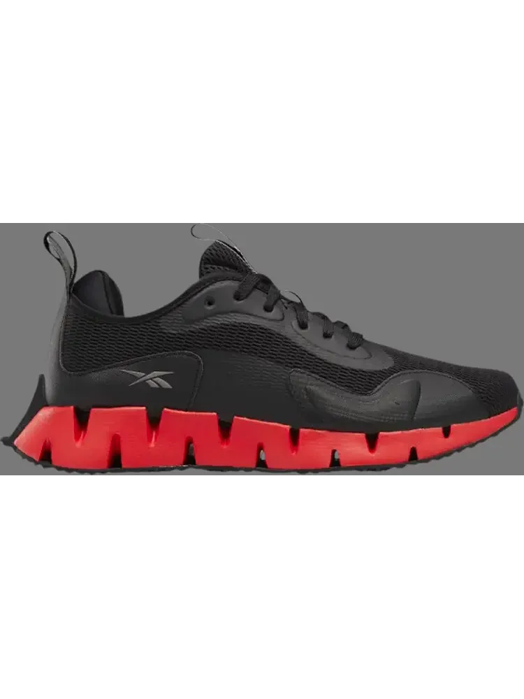 Кроссовки zig dynamic 'black instinct red' Reebok — изображение 1 из 1, черный
