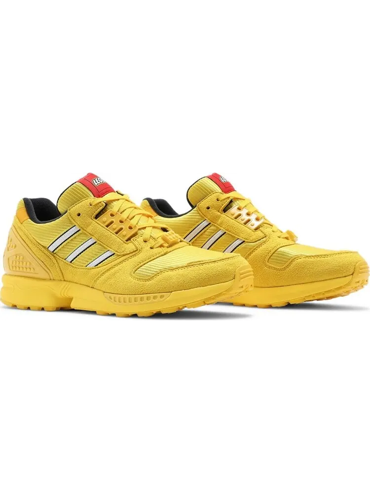 Кроссовки Adidas LEGO x ZX 8000 'Color Pack - Equipment Yellow' — изображение 8 из 8, желтый