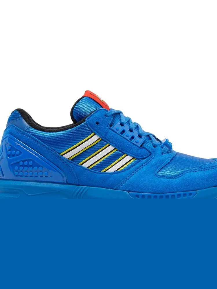 Кроссовки Adidas LEGO x ZX 8000 'Color Pack - Royal Blue' — изображение 2 из 8, синий