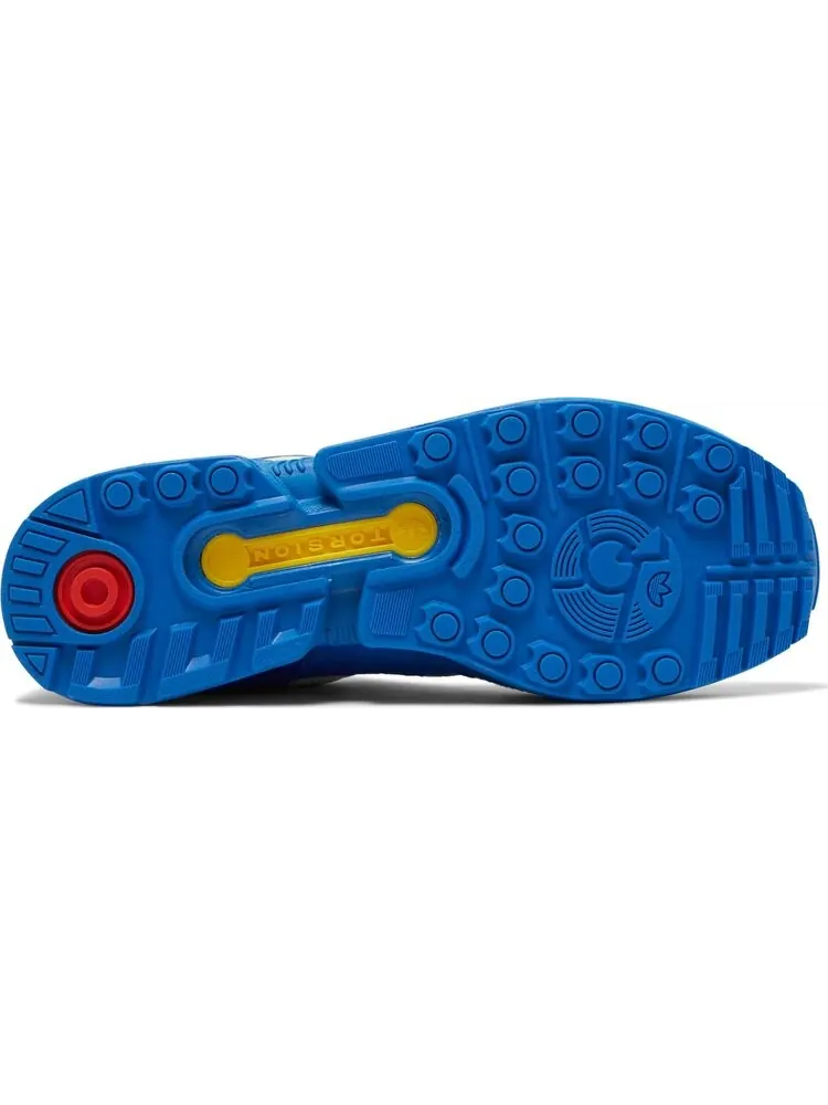 Кроссовки Adidas LEGO x ZX 8000 'Color Pack - Royal Blue' — изображение 4 из 8, синий