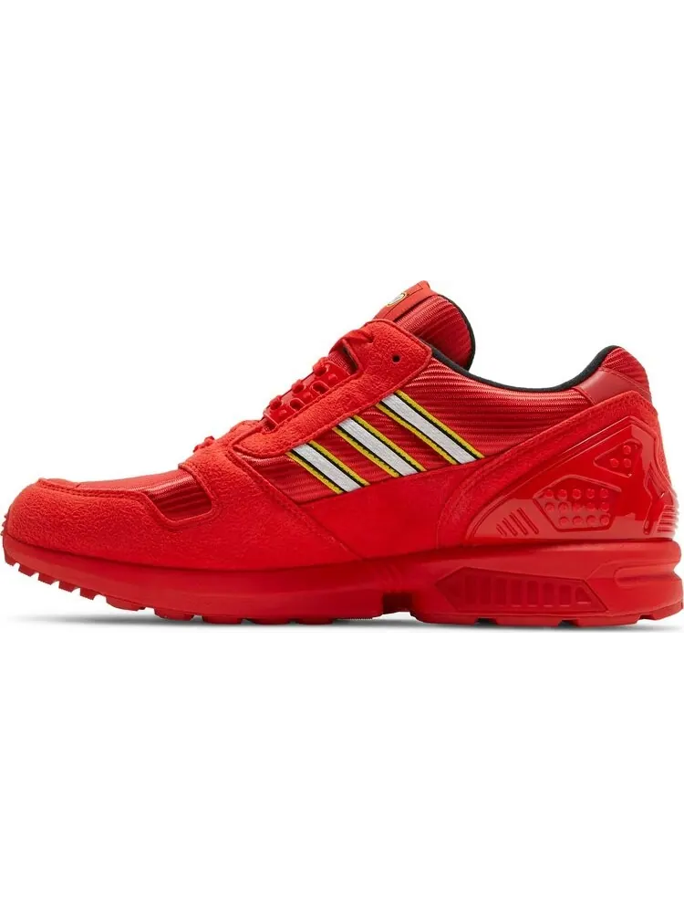 Кроссовки Adidas LEGO x ZX 8000 'Color Pack - Active Red' — изображение 3 из 8, красный