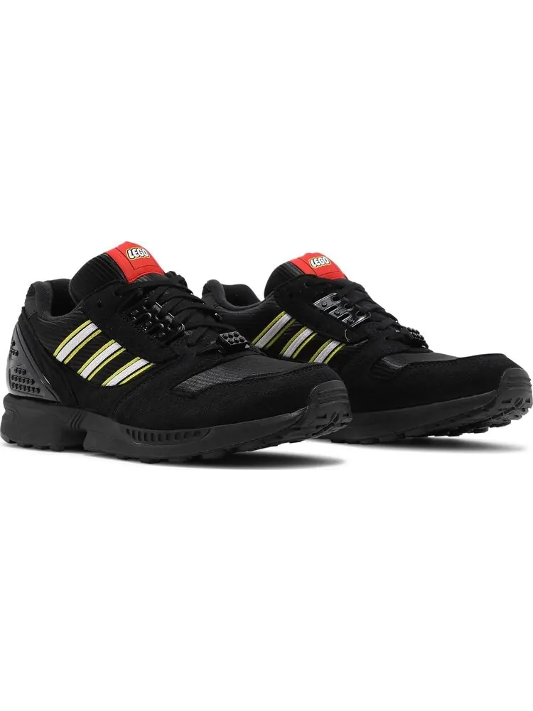Кроссовки Adidas LEGO x ZX 8000 'Color Pack - Black' — изображение 8 из 8, черный