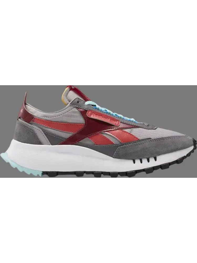 Кроссовки wmns classic leather legacy 'shark burgundy' Reebok — изображение 1 из 1, серый