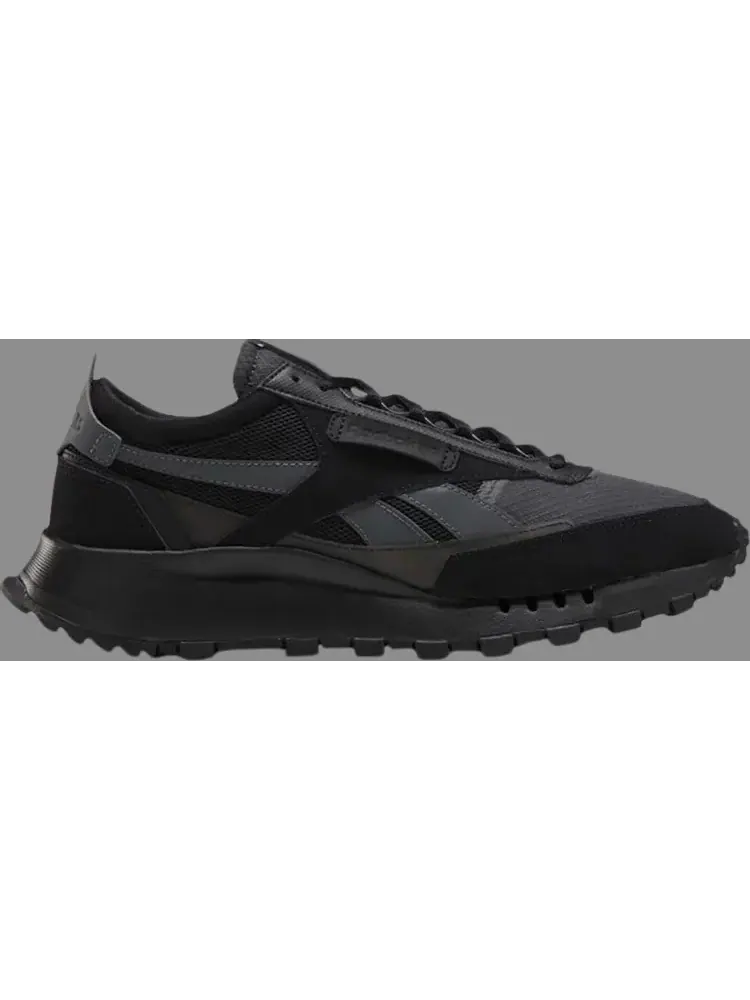 Кроссовки classic leather legacy 'black true grey' Reebok — изображение 1 из 1, черный