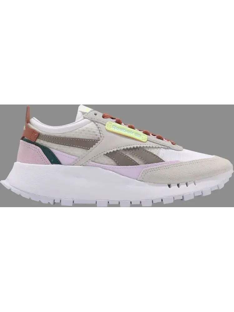 Кроссовки wmns classic leather legacy 'white luminous lilac' Reebok — изображение 1 из 1, фиолетовый