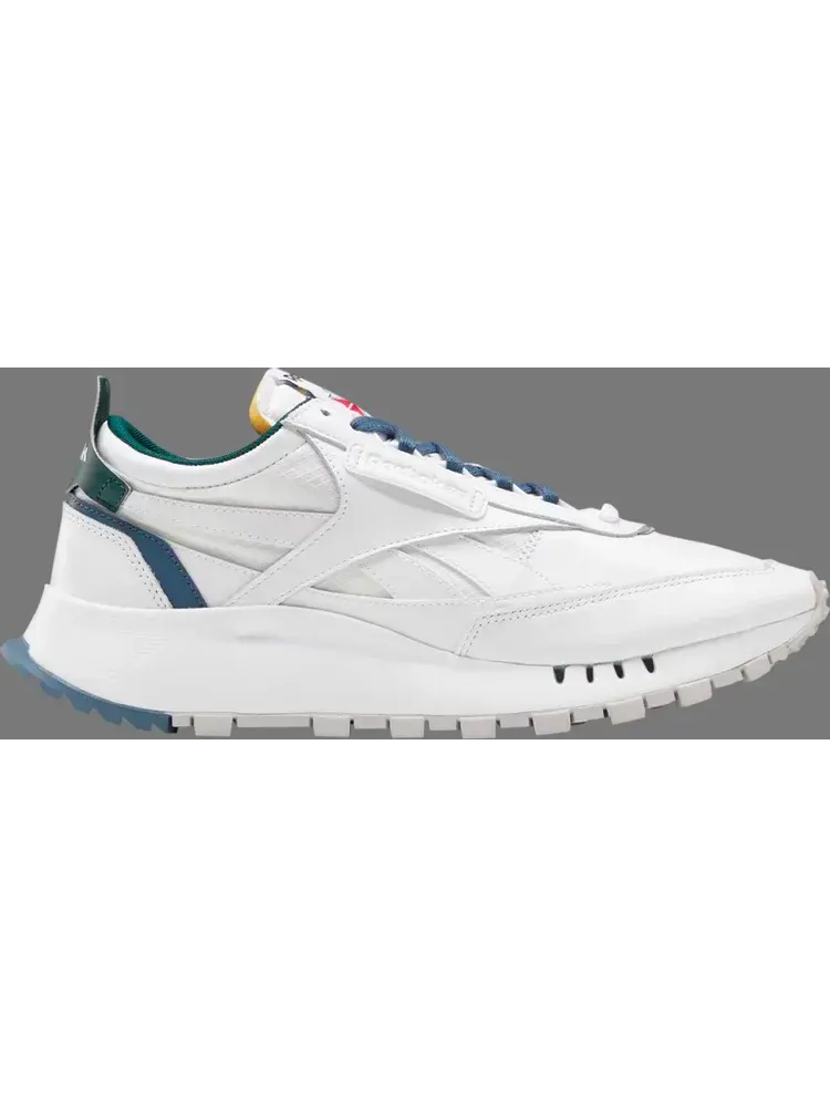 Кроссовки classic leather legacy 'white brave blue' Reebok — изображение 1 из 1, белый