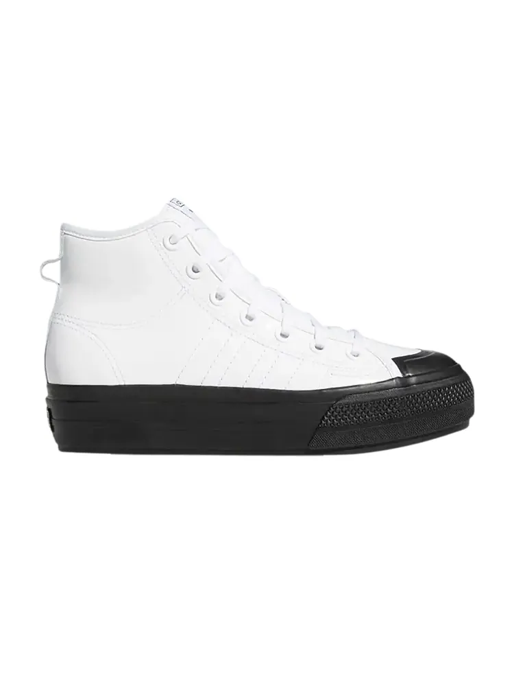 Кроссовки Adidas Wmns Nizza RF Platform Mid — изображение 1 из 1, белый