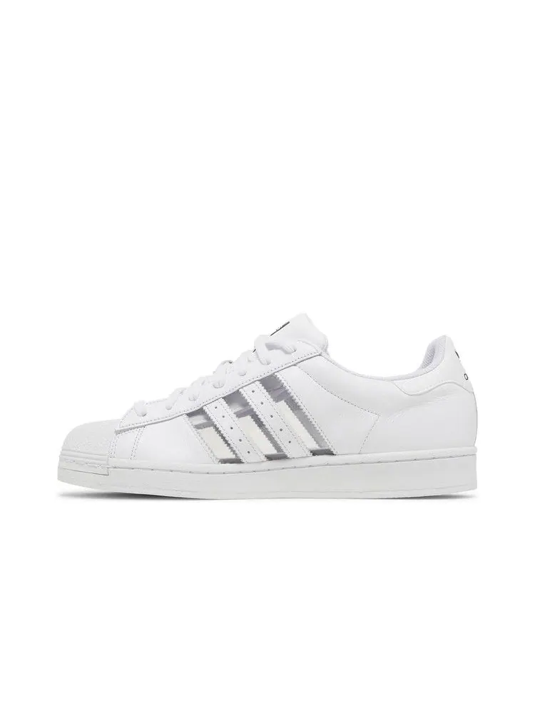 Кроссовки adidas Superstar 'White Transparent' — изображение 4 из 9, белый//черный