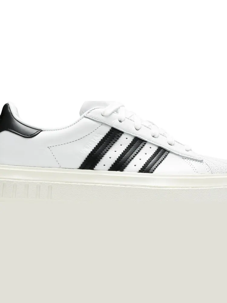 Кроссовки Adidas Ivy Park x Superstar Platform — изображение 2 из 8, белый