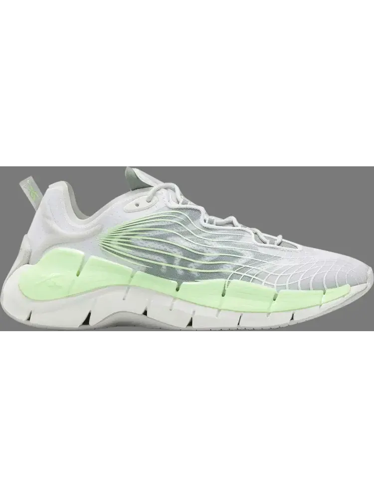 Кроссовки zig kinetica 2 'pure grey neon mint' Reebok — изображение 1 из 1, серый