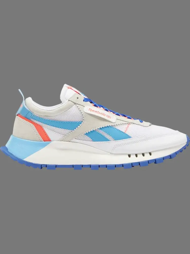 Кроссовки classic leather legacy 'white court blue' Reebok — изображение 1 из 1, белый