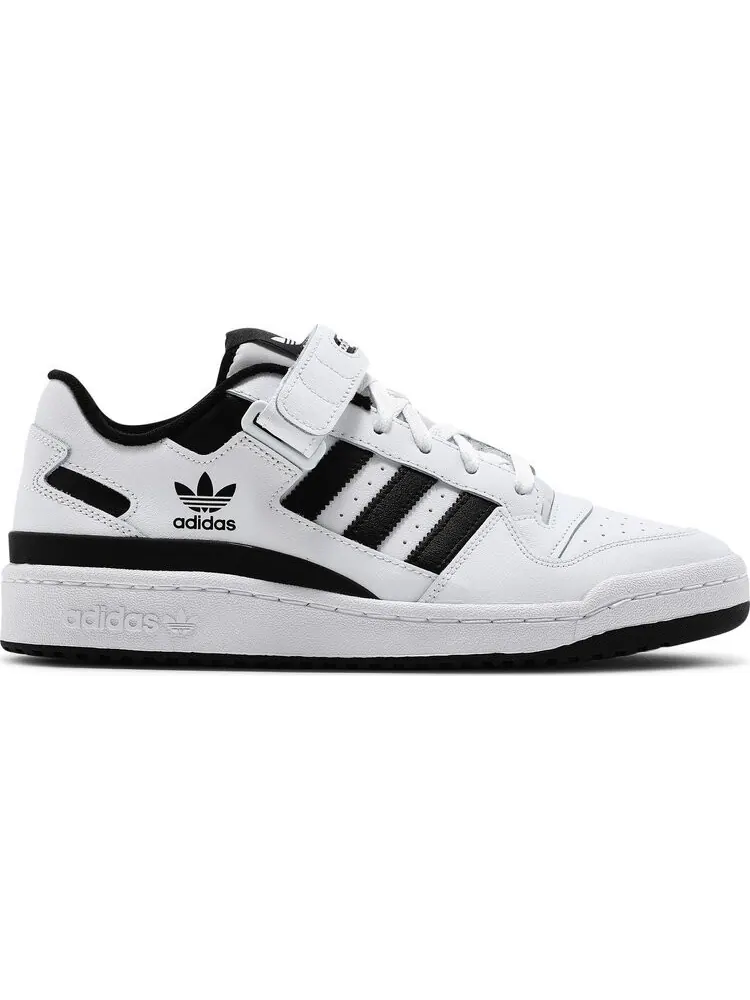 Кроссовки Adidas Originals Forum Low White Black — изображение 1 из 8, белый