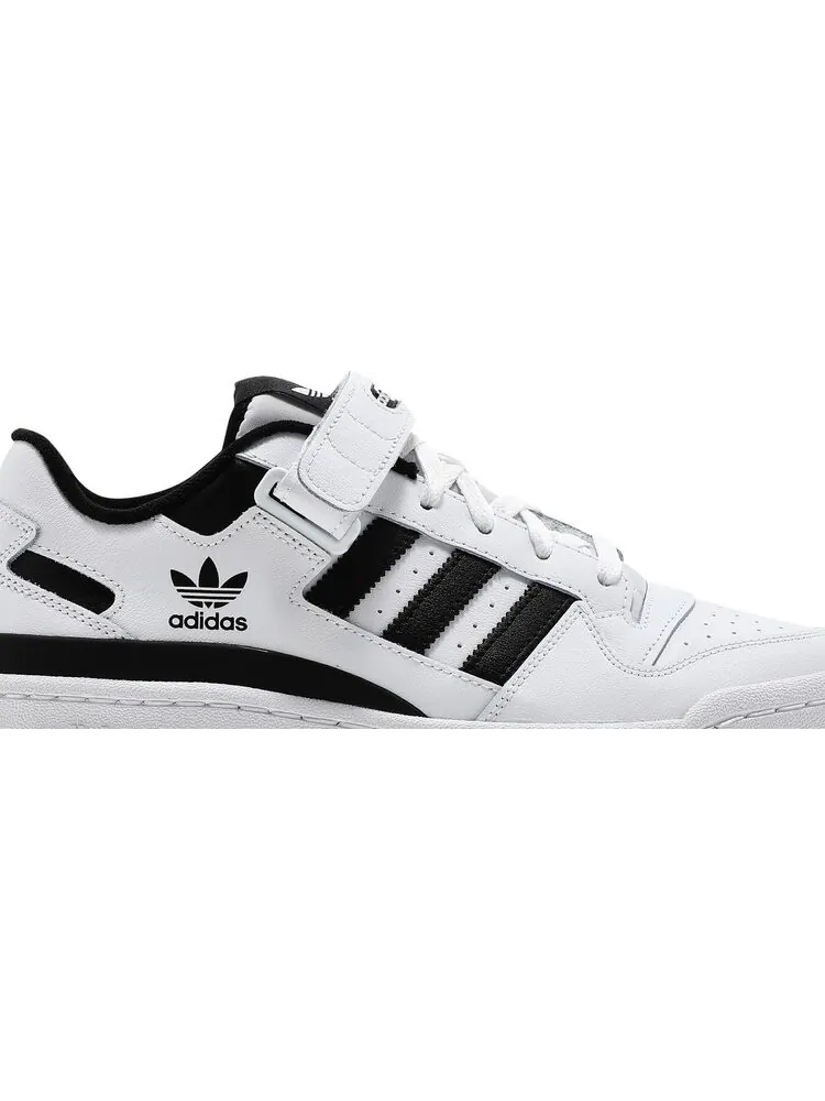 Кроссовки Adidas Originals Forum Low White Black — изображение 2 из 8, белый
