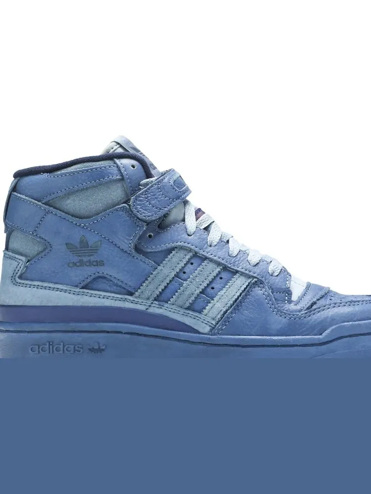 Кроссовки Adidas Forum 84 Hi 'Indigo' — изображение 2 из 8, синий