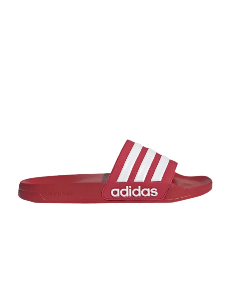 Шлепанцы Adilette Shower Slides 'Scarlet White' — изображение 1 из 1, белый
