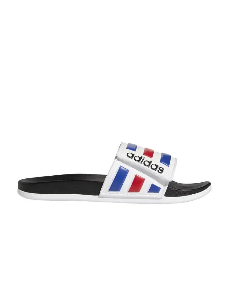 Кроссовки Adidas Adilette Comfort Adjustable Slide — изображение 1 из 1, белый
