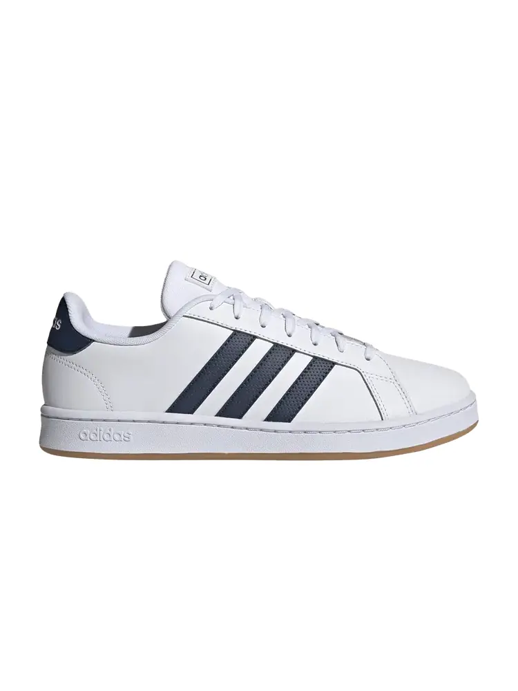 Кроссовки adidas Grand Court 'White Crew Navy Gum' — изображение 1 из 1, белый/темно-синий