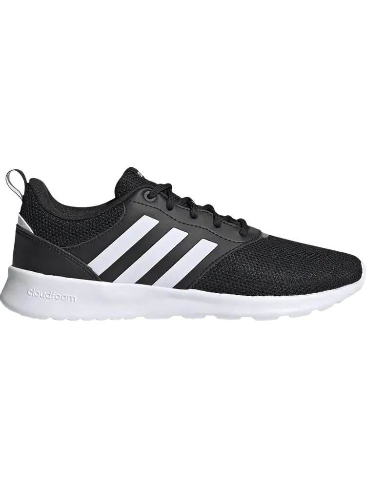 Кроссовки Adidas Wmns QT Racer 2.0 'Black White' — изображение 1 из 1, черный