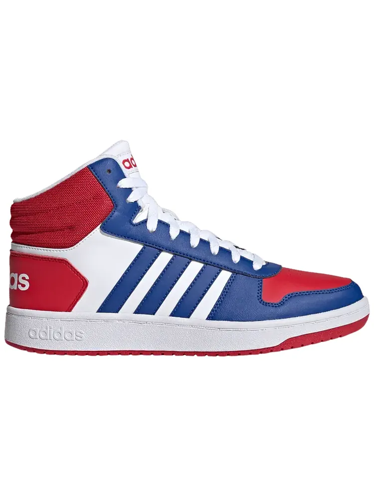 Кроссовки adidas Hoops 2.0 Mid 'White Blue Red' — изображение 1 из 1, белый