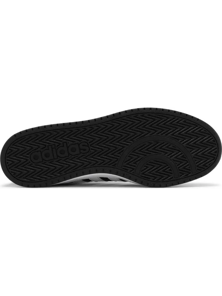 Кроссовки Adidas Hoops 2.0 Mid 'Black White' — изображение 4 из 8, черный