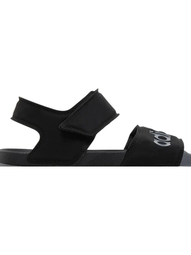 Мужские сандалии Adidas Adilette Sandal — изображение 2 из 8, черный/серый