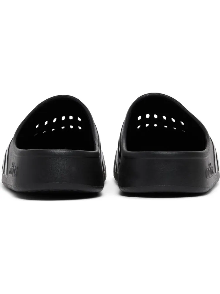 Сандалии Adidas Adilette Clog 'Black Silver' — изображение 6 из 8, черный