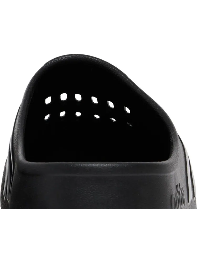Сандалии Adidas Adilette Clog 'Black Silver' — изображение 7 из 8, черный